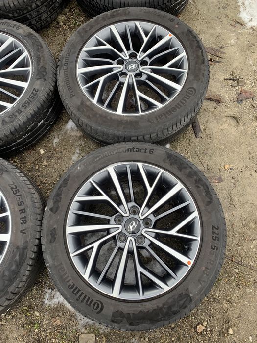 Jante / Roti Hyundai Tucson : 225 55 18, Continental Contact 6