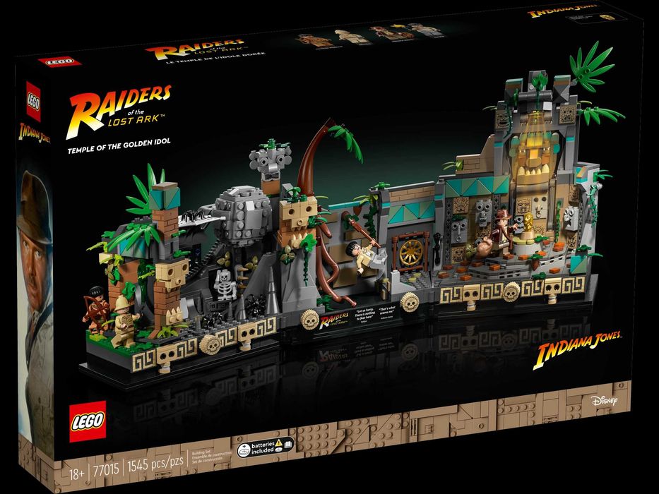 Lego Indiana Jones Temple of Golden Idol Лего Индиана Джонс Храм