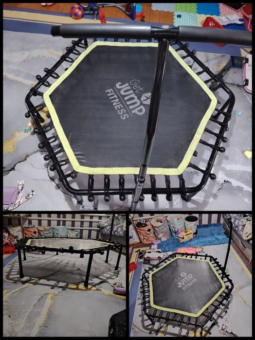Фитнес батут выдеоживает 140 кг