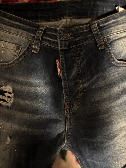 Jeans Dsquared2 Distressed Denim