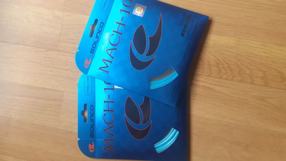 Set 2 buc x 12 m Solinco Mach 10 1.20 mm racordaj racheta tenis