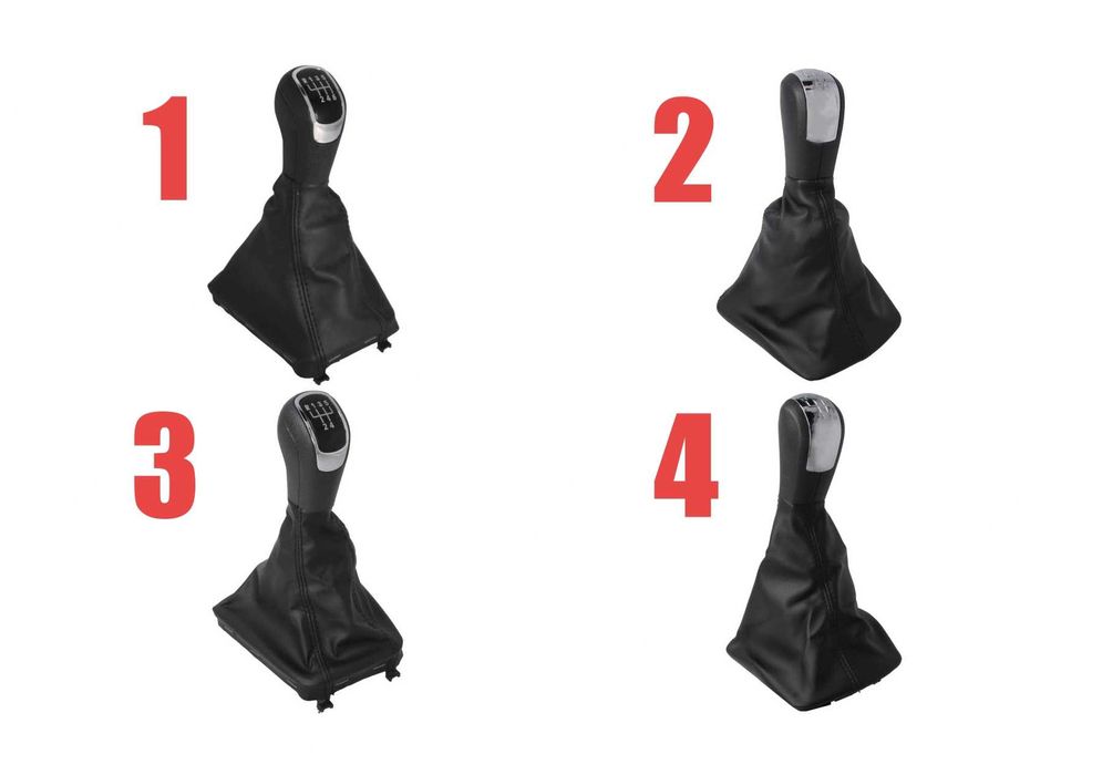 Nuca schimbator viteze + manson piele Skoda Octavia II Superb II