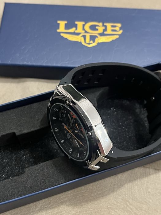 LIGE Brand Men Watch (НОВ)