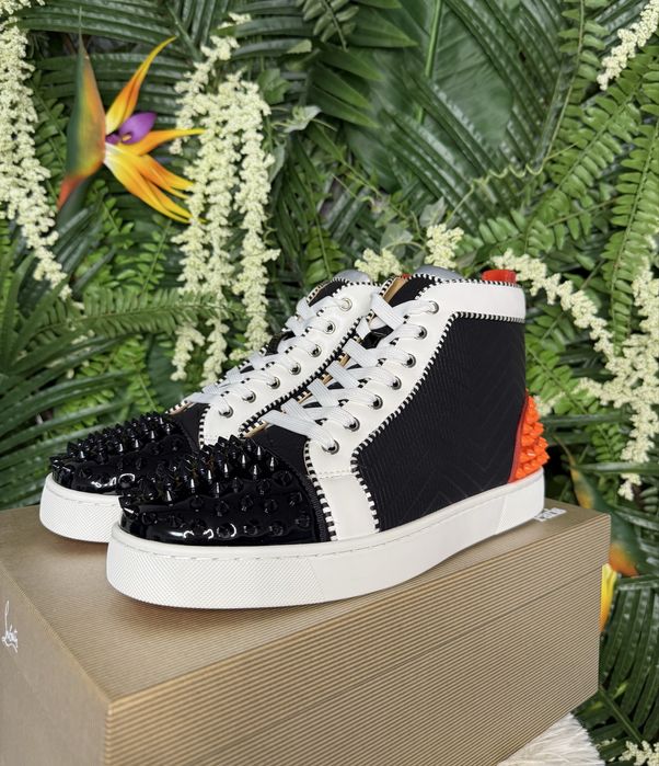 Christian Louboutin High Spikes Orange