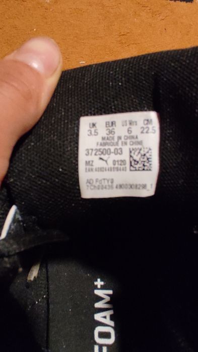 Adidași puma mărimea 36