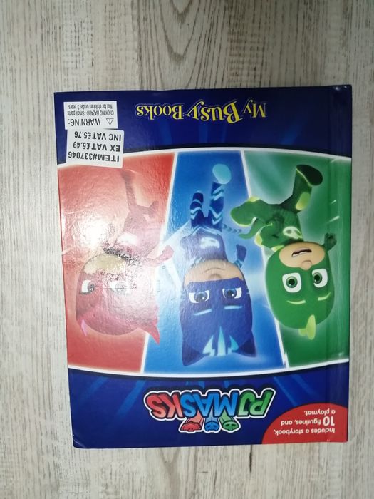 Pjmask my busy book