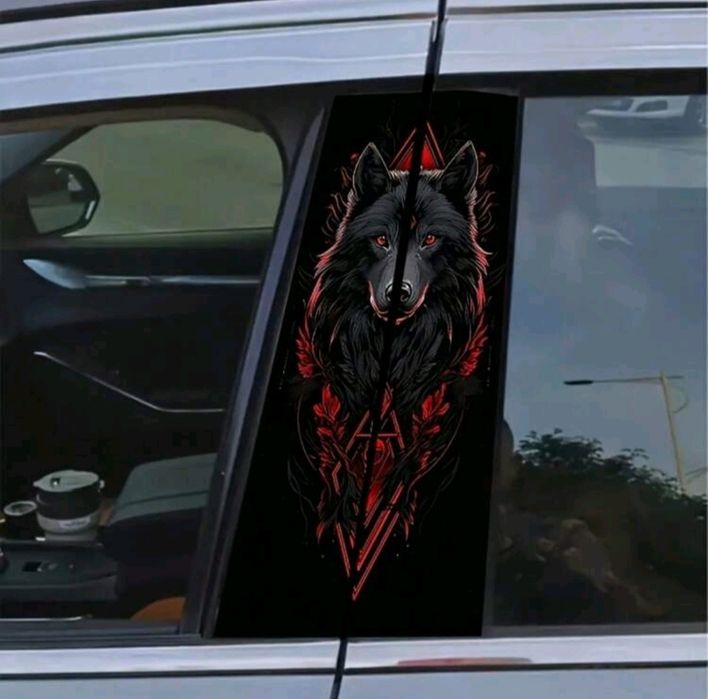 Винилови водоустойчиви  стикери за кола