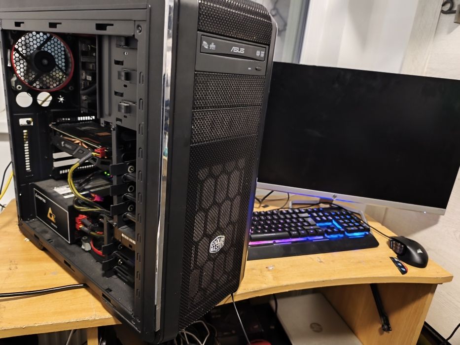 Unitate gaming Asus Rog i7 Ram 16Gb video 8Gb ssd 1 tera GTA FORTNITE