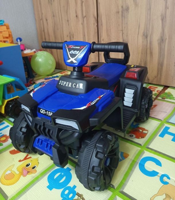 Электро квадроцикл до 3х лет