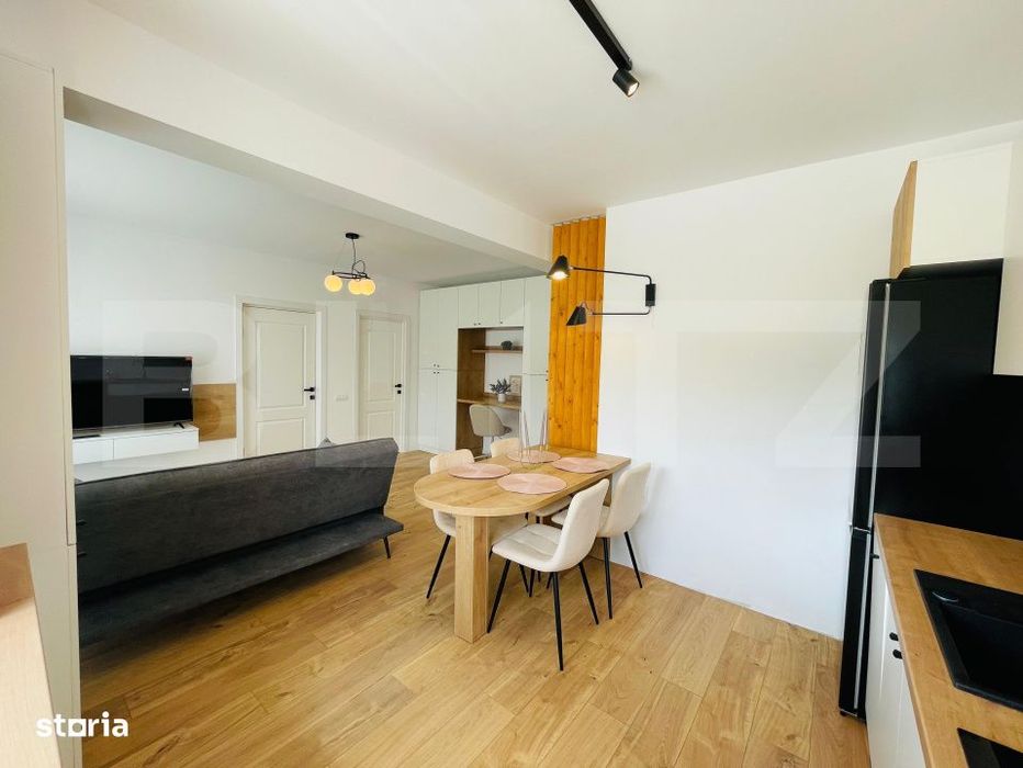 Apartament la cheie, incalzire in pardoseala, parcare subterana, zona