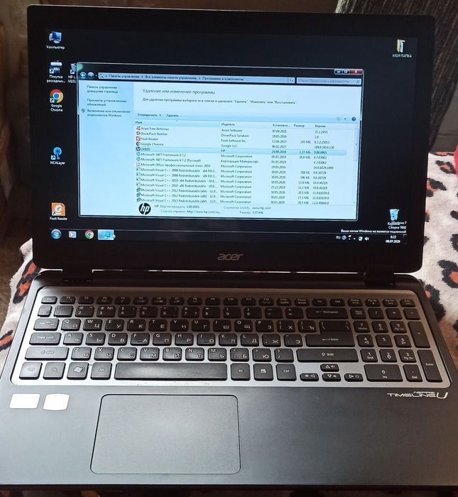Ноутбук ACER,  Б/У, рабочее состояние