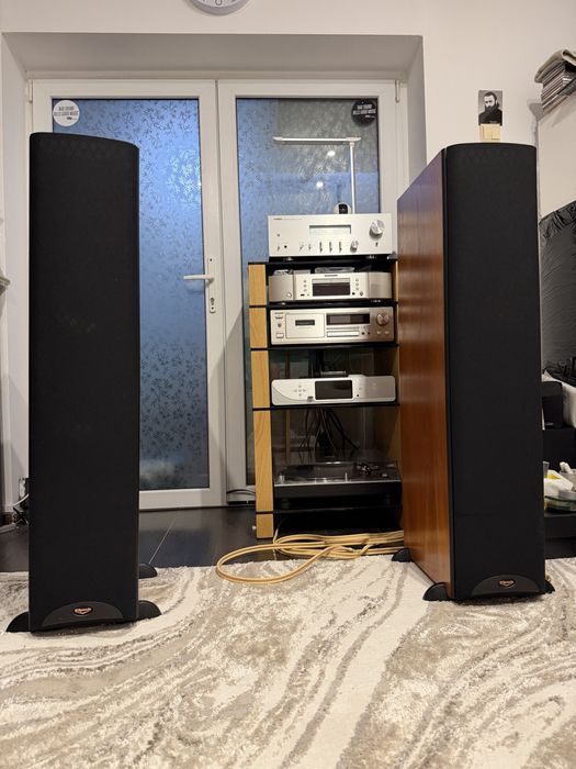 Boxe Klipsch RF-5,600W Muzical/150W RMS/Made In USA/58 Kg/Perechea
