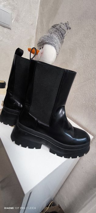 Дамски zara ест.кожа