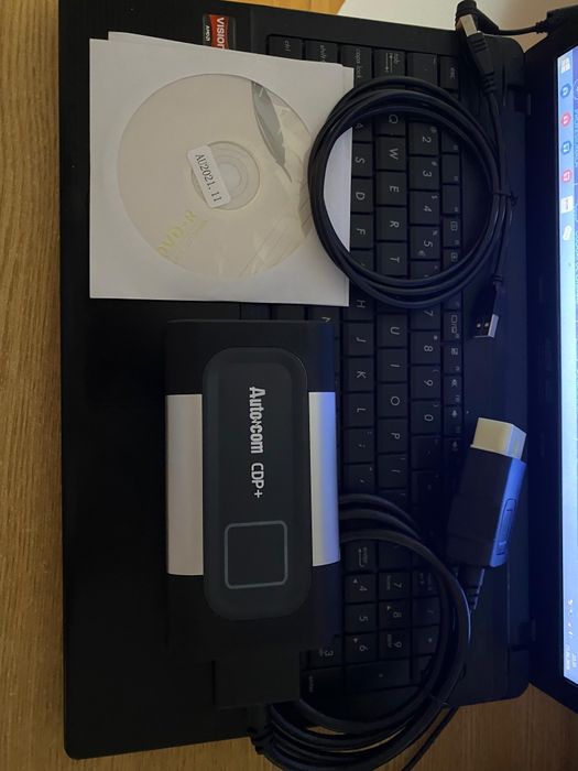 Kit diagnoză laptop Asus & tester Autocom CDP+