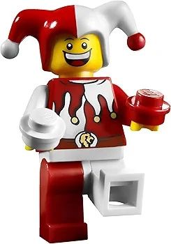 Lego 7953 Kingdoms Court Jester 7953 minifigure cas437 кралски шут