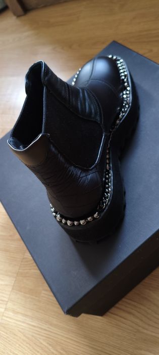 Мъжки, кожени боти Dolce & Gabbana
