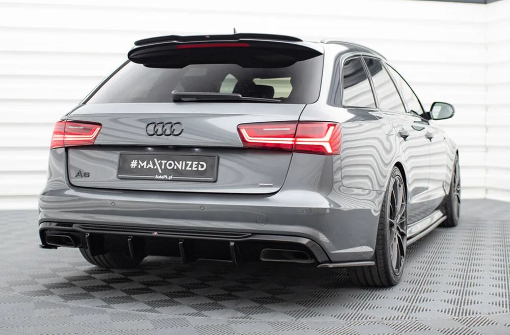 Добавки за задна броня Maxton design за Audi A6 C7 (2014-2017)