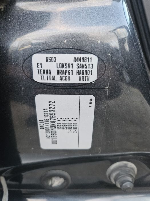 Dacia Sandero Stepway An 2012 -12 Motor 1.6 Benzină Si Gpl  Din Fabrica Euro 5