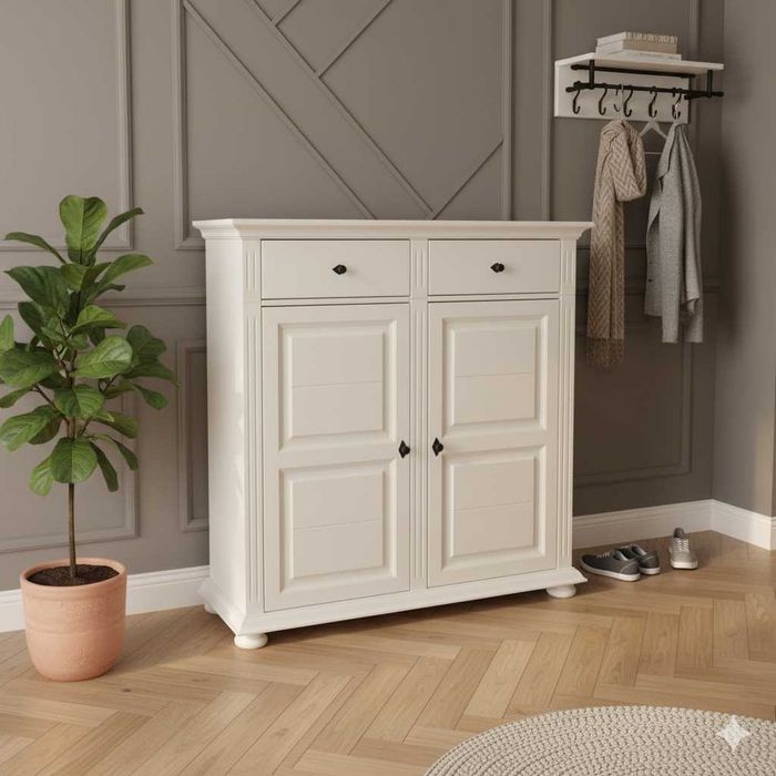 Comoda pentru pantofi din lemn masiv Verona