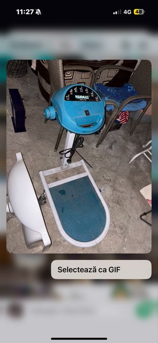 Fara banda doar ce este in poze Aparat Vibromass Vibromasaj Masaj Vibratii Fitness Recuperare Medical Aparat Masaj Profesional Anticelulitic Tonifiere