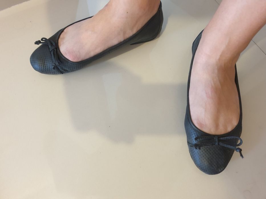 Balerini piele naturala