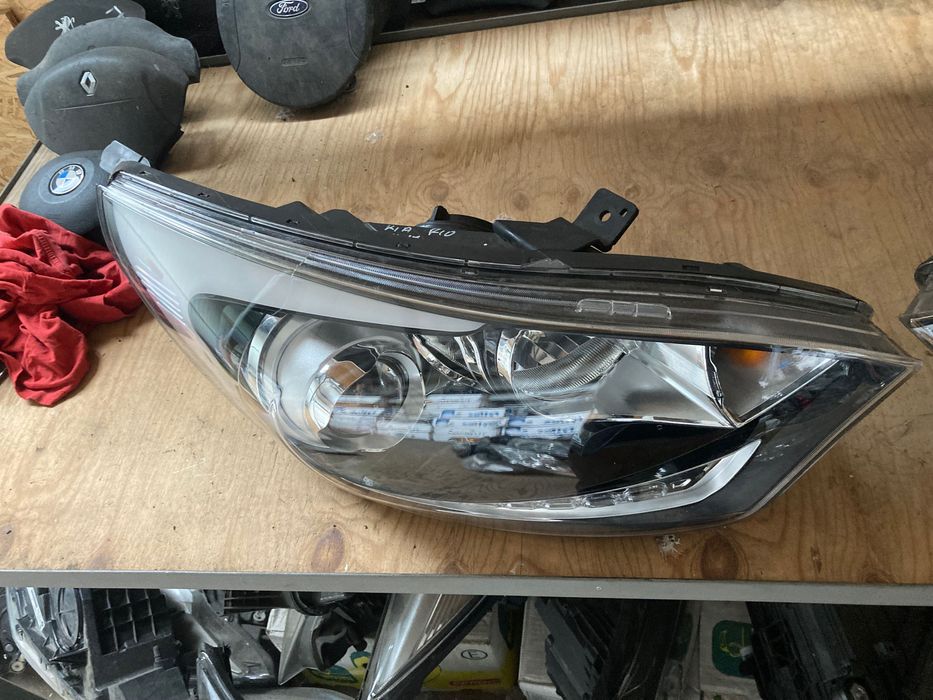Десен фар и ляв стоп за Kia Rio. Кия рио. 11-17. LED.