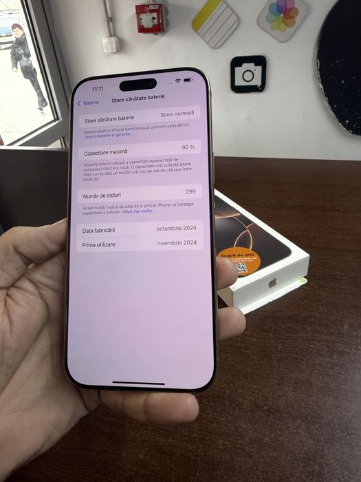 Vand Iphone 16 Pro Max 256Gb Desert