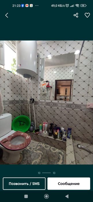 Бектемир тумани Олтинтопган махалласида квартира сотилади.