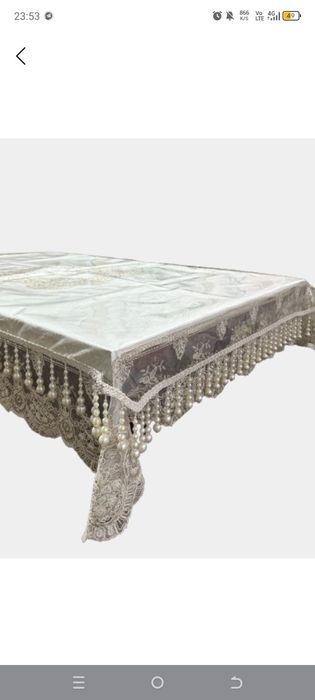 Marjonli kleyonka dasturxon