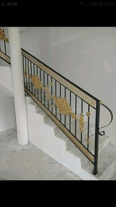 Balustrade din fier forjat