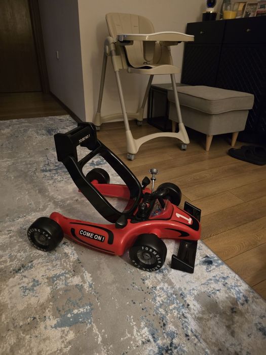 Детска проходилка Chipolino, 4в1, Рейсър, Червен