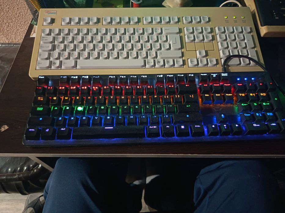 Механична клавиатура trust gtx