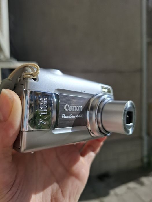 Компактен дигитален фотоапарат CANON Powershot A470