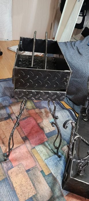 Мангал из метала складной (чемодан)