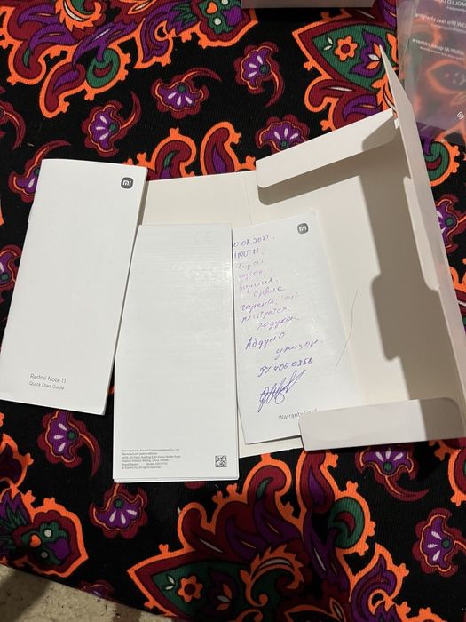 Redmi note 11 kafolati bilan