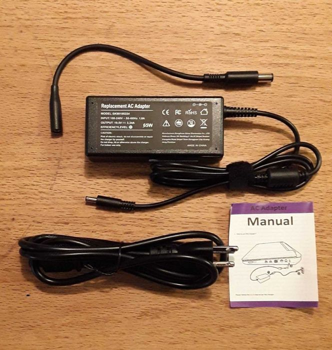 Блок питания 65W для ноутбуков Dell