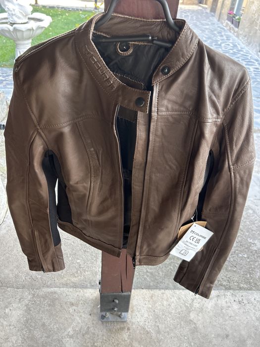 Дамско кожено  яке за мотор Course