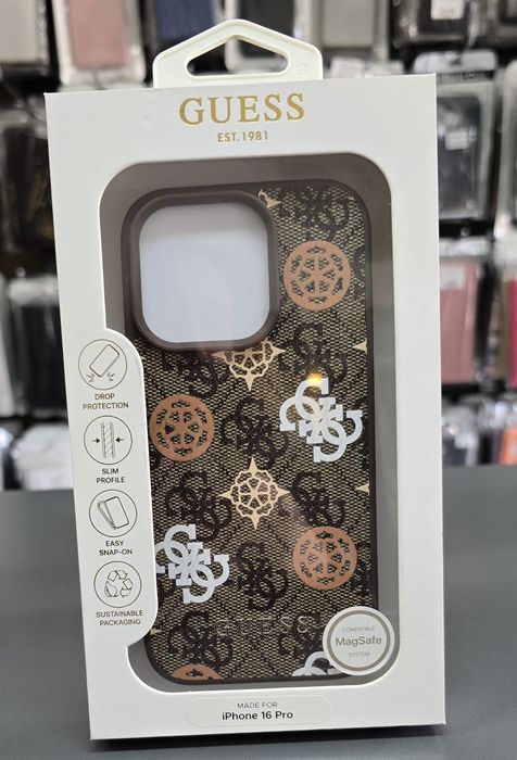 Оригинален кейс GUESS за iPhone 16 Pro