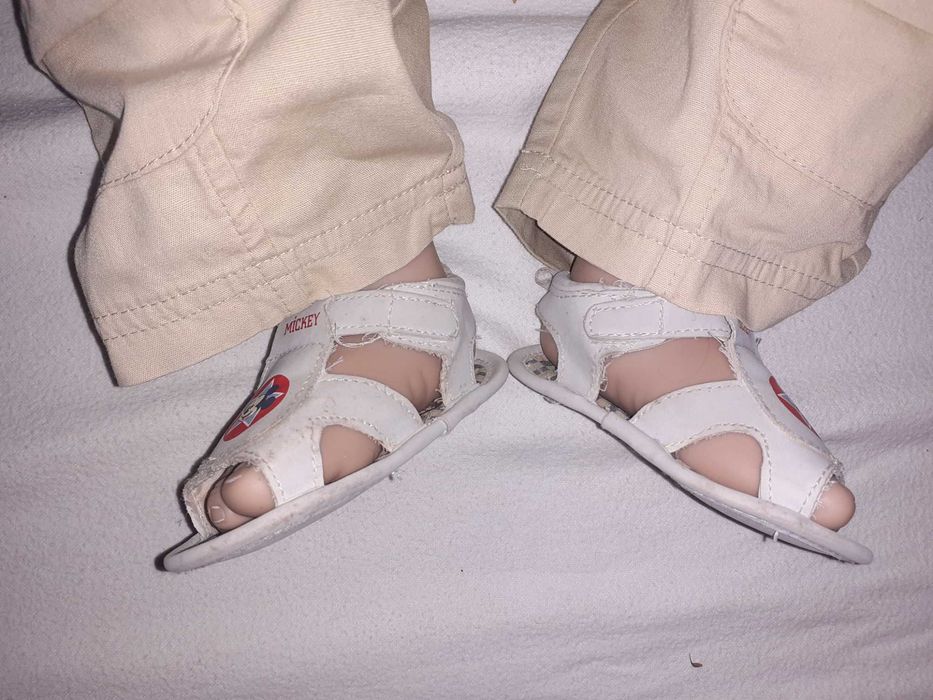 papusa reborn silicon Danny artist Monika Levenig inaltime 68 cm