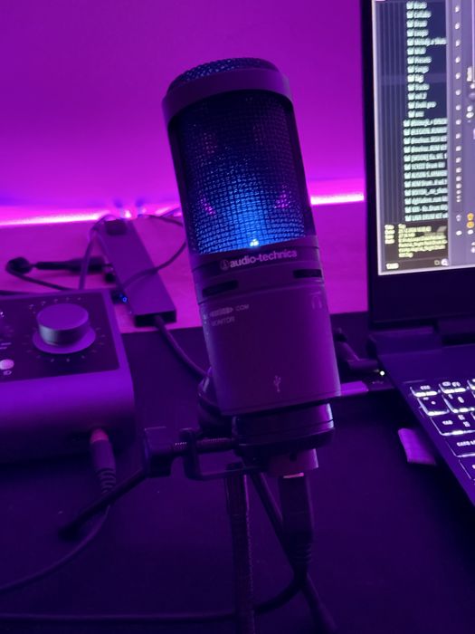 Микрофон USB студийный Audio-Technica AT2020USB+