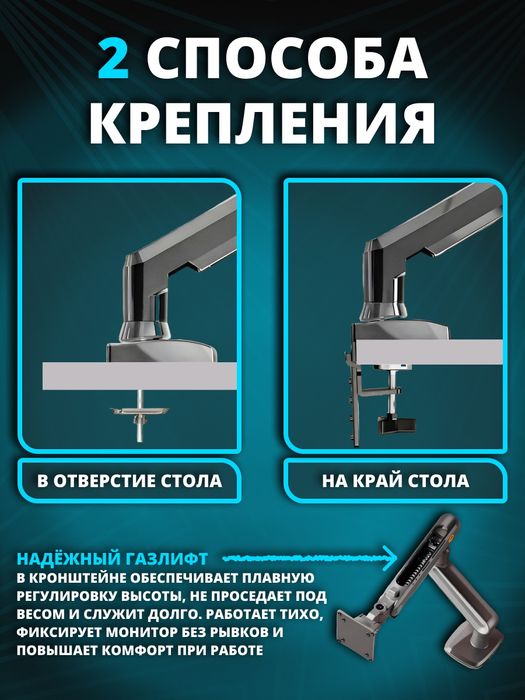 Настольный кронштейн для монитора