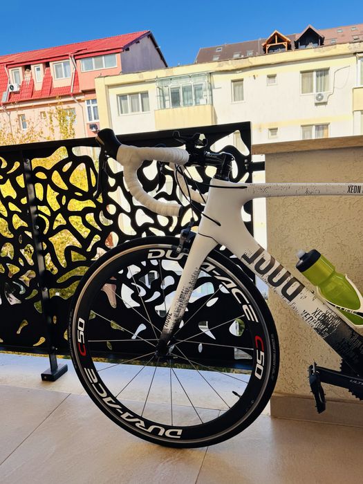 Cursieră CARBON ROSE XEON CW,jante carbon DURA-ACE C50 ,full ULTEGRA!!