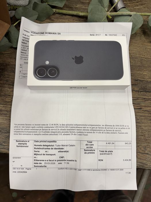 Iphone 17 256 la cutie / SIGILAT