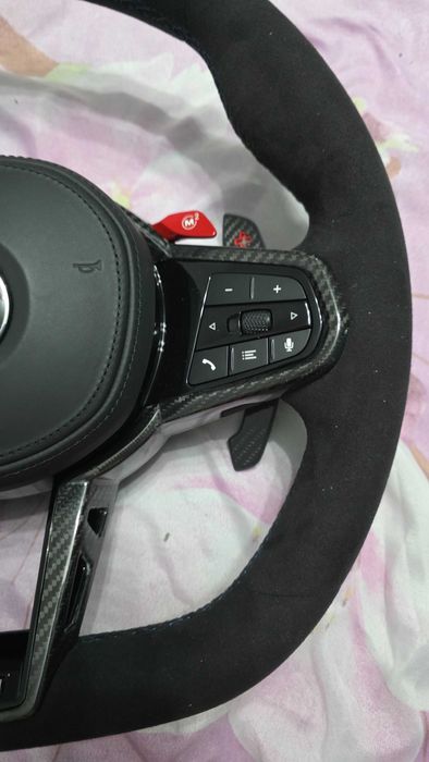 волан бмв тесит алкантара m3 m4 g80 g82 g30 g11 g01 g05