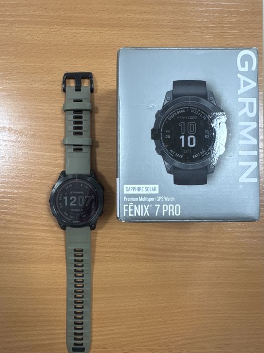 Garmin Fenix 7 pro (sapphire solar)