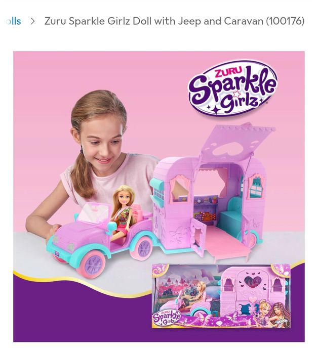 Джип с каравана Sparkle girl zuru