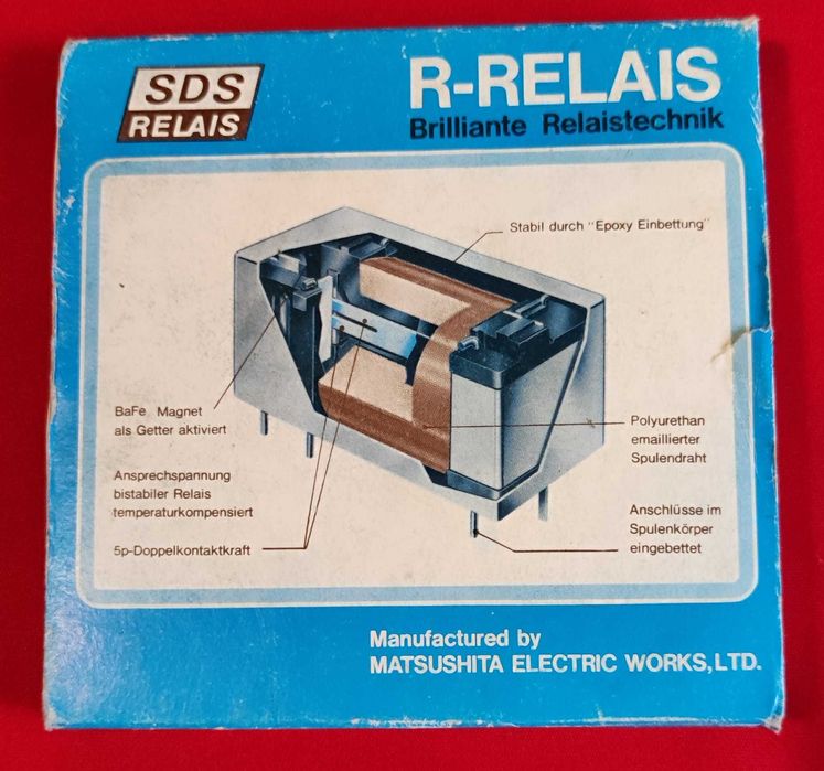 Releu , relee, 24V DC, SDS relais, RS-24V, 60723, Matsushita Electric