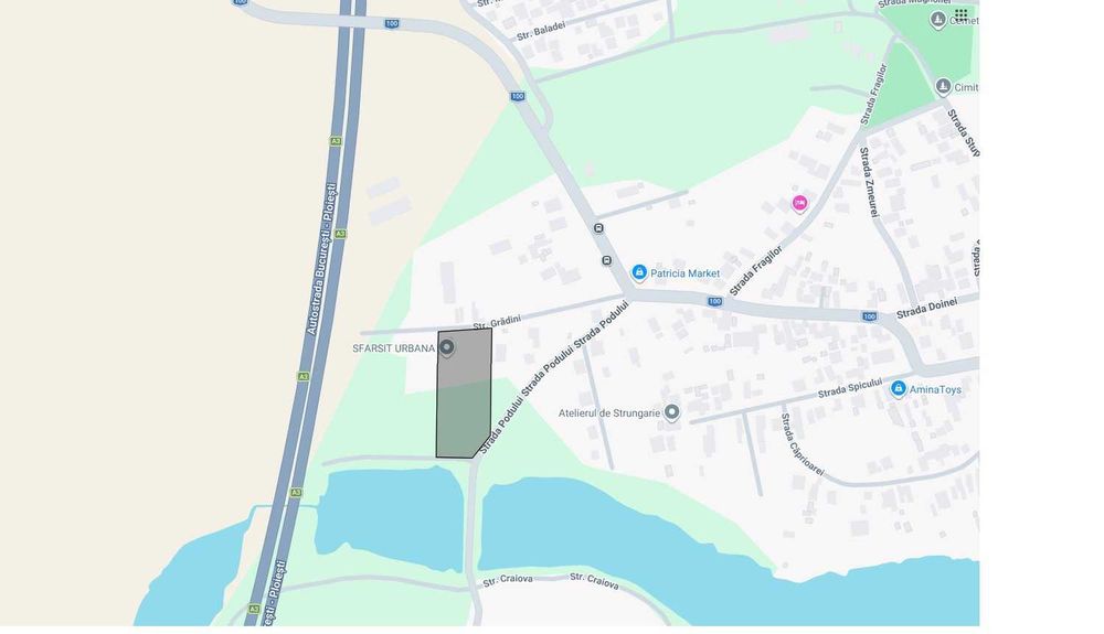 Teren de vanzare in Stefanesti 9000 mp cu toate facilitatile