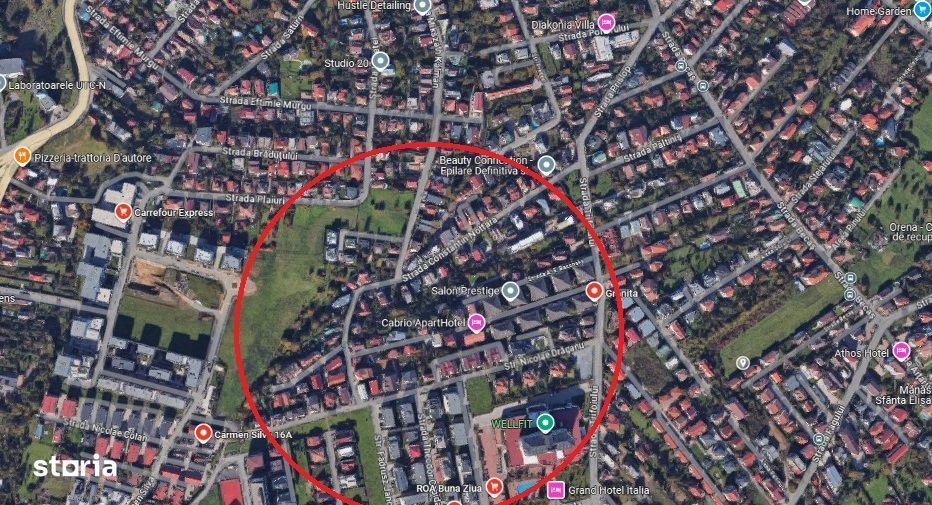 Teren intravilan de 560 mp cu A.C. casa S+P+M, Andrei Muresanu