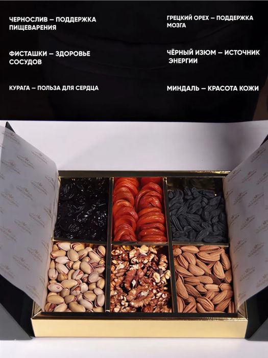 Подарочный набор сухофруктов